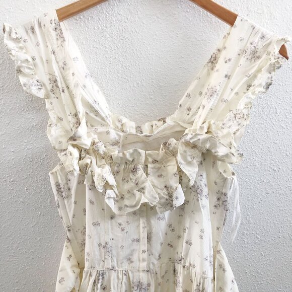 GUNNE SAX Floral Print Maxi Dress Size 7 - Picture 3 of 8